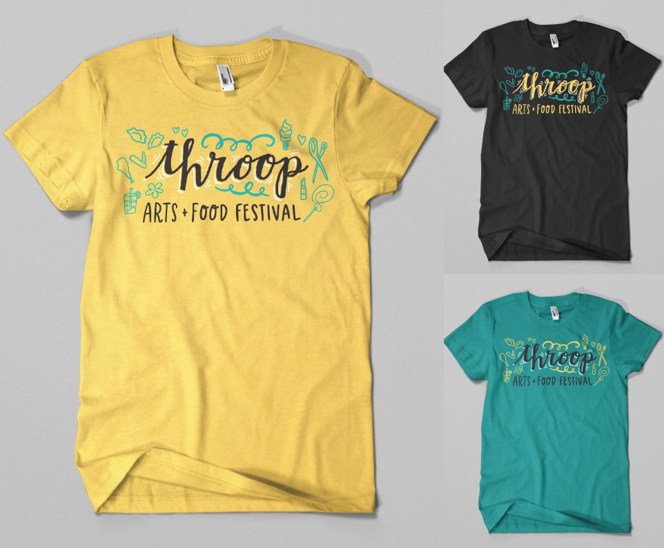 Throop Festival t shirts