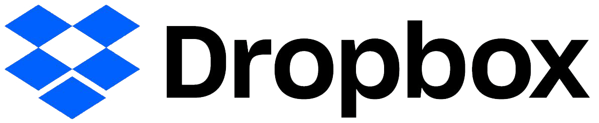 dropbox logo "link to: dropbox.com"