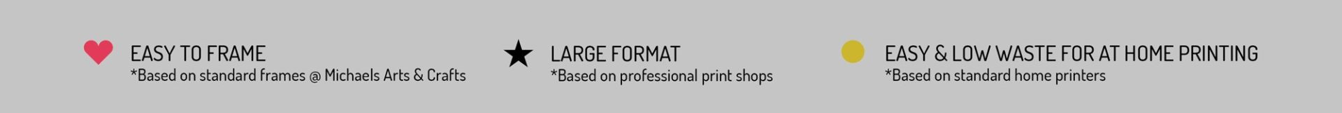 paper printing size guide key graphic