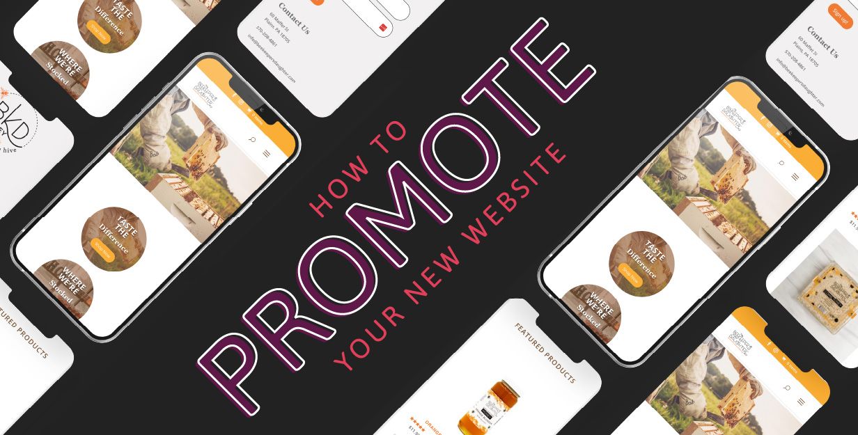 how to promote your new website